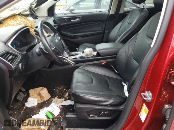 2015 Ford Edge Titanium z VIN 2FMPK4K9XFBB74740, wystawiony jako Copart lot #55529335 z przebiegiem 155 605 mil mil oraz Szkoda całkowita • Salvage title. Historia ofert i sprzedaży dostępna na DreamBid. Obrazek 7.