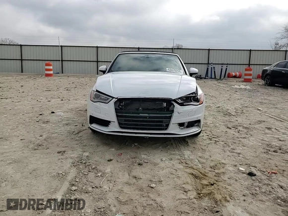 2015 Audi A3 1.8T Premium Plus with VIN WAU5CLFF8F1099645, listed as a Copart auction lot 43470255 with 83,301 mi miles and Salvage Title. Bid and sale history available at carsss.com. Image 11.
