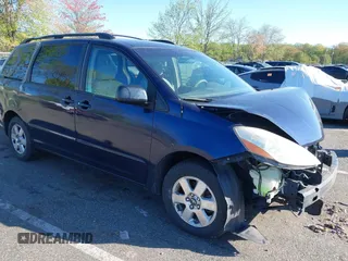 2007 Toyota Sienna CE with VIN 5TDZK23C87S080688, listed as a IAAI auction lot 42125196 with 189,427 mi miles. Bid and sale history available at carsss.com. Image 1.