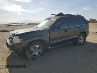 2005 Jeep Grand Cherokee Limited with VIN 1J8HR58235C662715, listed as a Copart auction lot 53283215 with 110,311 mi miles and Salvage Title. Bid and sale history available at carsss.com. Image 1.