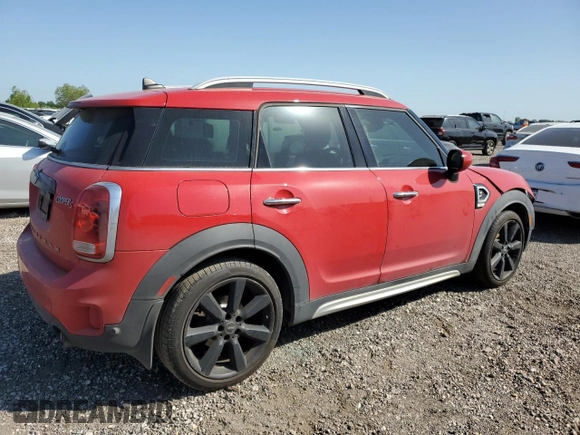 2020 MINI Countryman Cooper S with VIN WMZYW7C01L3L70690, listed as a Copart auction lot 51688935 with 107,702 mi miles and Salvage Title. Bid and sale history available at DreamBid. Image 3.