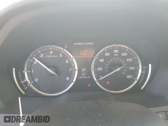 2014 Acura MDX Tech Pkg with VIN 5FRYD4H47EB048141, listed as a Copart auction lot 53747845 with 120,230 mi miles and Salvage Title. Bid and sale history available at carsss.com. Image 9.