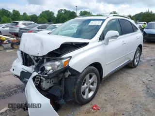 2010 Lexus RX 350 with VIN 2T2BK1BA5AC071213, listed as a IAAI auction lot 42382769 with 166,686 mi miles and . Bid and sale history available at DreamBid. Image 2.