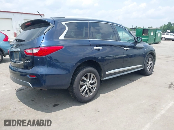 2015 Infiniti QX60 с VIN 5N1AL0MM8FC554432, выставлен на аукционе IAAI как лот 42428294 с пробегом 117 421 миль миль и . История ставок и продаж доступна на DreamBid. Изображение 4.