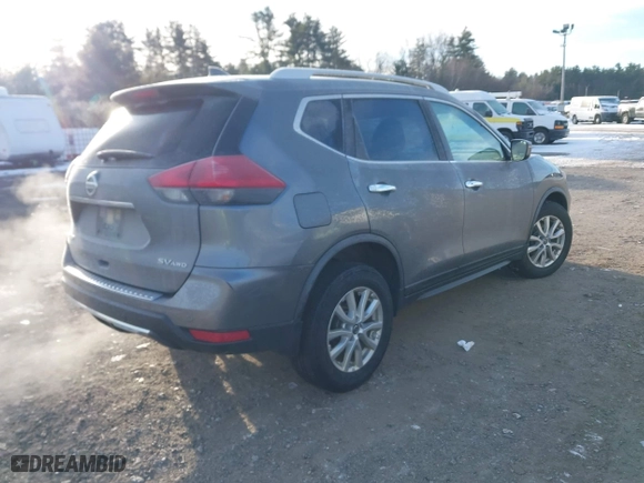 2020 Nissan Rogue SV with VIN JN8AT2MV4LW116157, listed as a IAAI auction lot 41354054 with 117,297 mi miles. Bid and sale history available at carsss.com. Image 4.