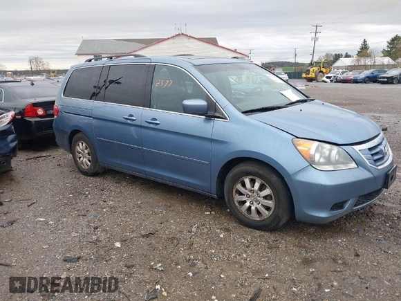 2010 Honda Odyssey EX-L with VIN 5FNRL3H64AB015029, listed as a IAAI auction lot 41962577 with 173,170 mi miles. Bid and sale history available at carsss.com. Image 1.