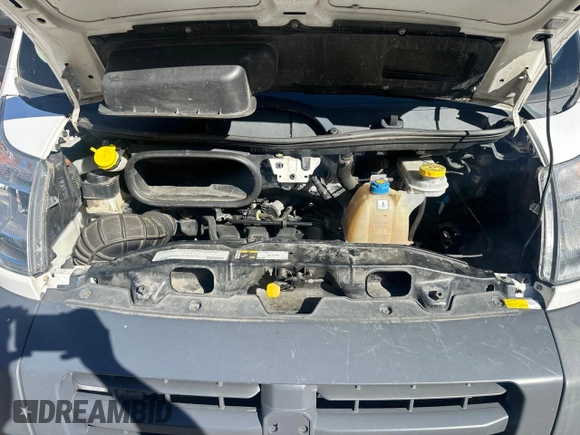 2018 Ram ProMaster Cargo with VIN 3C6TRVAG0JE148452, listed as a Copart auction lot 55467765 with 130,100 mi miles and Clean Title. Bid and sale history available at DreamBid. Image 7.