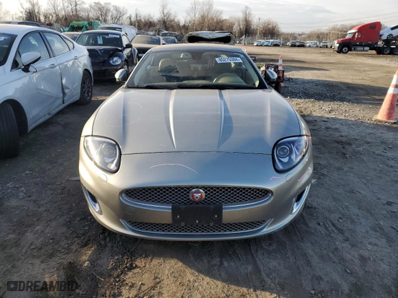 2014 Jaguar XK with VIN SAJWA4GB6ELB54454, listed as a Copart auction lot 85275384 with 53,532 mi miles and Salvage Title. Bid and sale history available at carsss.com. Image 5.