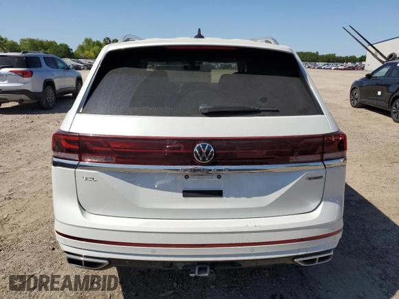 2024 Volkswagen Atlas SEL Premium R-Line z VIN 1V2FR2CA8RC516391, wystawiony jako Copart lot #51739075 z przebiegiem 21 723 mil mil oraz Szkoda całkowita • Salvage title. Historia ofert i sprzedaży dostępna na DreamBid. Obrazek 6.