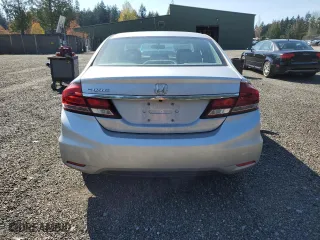 2015 Honda Civic Sedan LX with VIN 19XFB2F52FE275551, listed as a Copart auction lot 53150535 with 113,041 mi miles and Salvage Title. Bid and sale history available at carsss.com. Image 6.