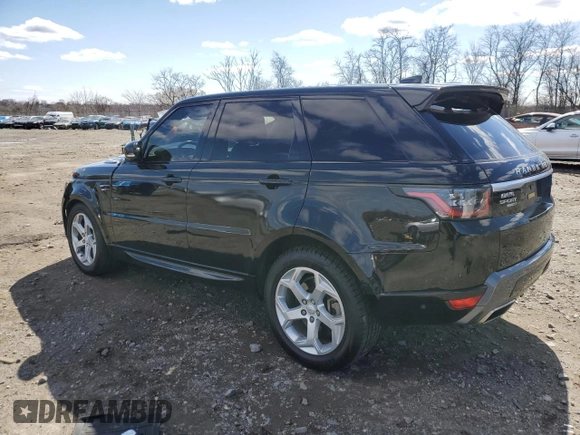 2018 Land Rover Range Rover Sport HSE with VIN SALWR2RV2JA189197, listed as a Copart auction lot 49468355 with 30,171 mi miles and Salvage Title. Bid and sale history available at carsss.com. Image 2.