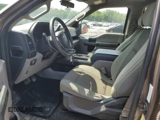 2017 Ford F-150 XL with VIN 1FTEW1EP4HFC49443, listed as a Copart auction lot 61945485 with 108,560 mi miles and Salvage title. Bid and sale history available at DreamBid. Image 7.