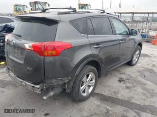 2013 Toyota RAV4 XLE with VIN 2T3WFREV3DW061989, listed as a IAAI auction lot 40766211 with 202,302 mi miles. Bid and sale history available at carsss.com. Image 4.
