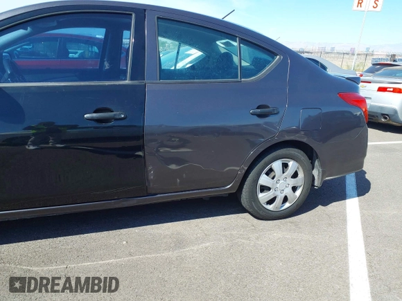 2015 Nissan Versa SV with VIN 3N1CN7AP5FL860073, listed as a IAAI auction lot 42035884 with 48,956 mi miles. Bid and sale history available at carsss.com. Image 12.