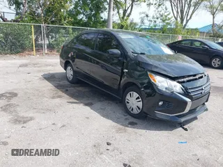 2022 Mitsubishi Mirage ES z VIN ML32FUFJ7NHF06356, wystawiony jako IAAI lot #41815806 z przebiegiem 30 873 mil mil oraz . Historia ofert i sprzedaży dostępna na DreamBid. Obrazek 1.