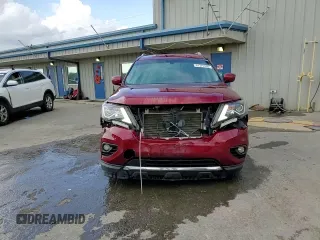 2018 Nissan Pathfinder SL with VIN 5N1DR2MM9JC668472, listed as a Copart auction lot 61376505 with 127,250 mi miles and Salvage title. Bid and sale history available at DreamBid. Image 14.