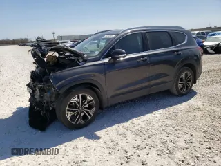 2020 Hyundai Santa Fe Limited with VIN 5NMS53AA8LH275641, listed as a Copart auction lot 48439385 with 150,221 mi miles and Salvage Title. Bid and sale history available at carsss.com. Image 1.