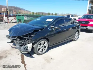 2016 Chevrolet Cruze Premier with VIN 1G1BG5SM1G7307754, listed as a IAAI auction lot 41834965 with 121,069 mi miles. Bid and sale history available at carsss.com. Image 2.