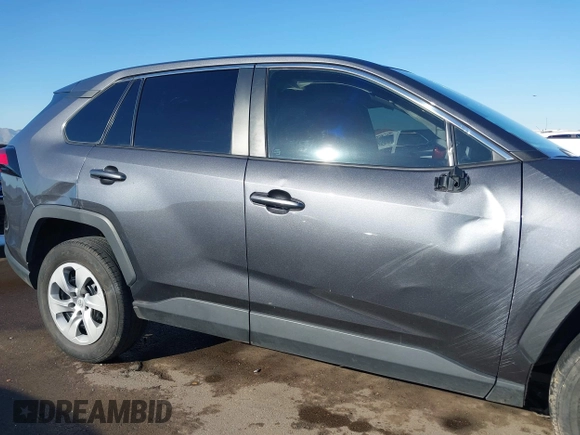 2023 Toyota RAV4 LE with VIN 2T3F1RFV5PC348351, listed as a IAAI auction lot 41825060 with 48,968 mi miles. Bid and sale history available at carsss.com. Image 14.