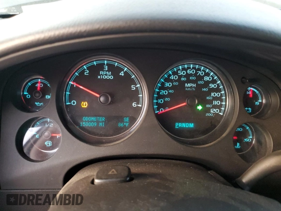 2014 Chevrolet Suburban LT with VIN 1GNSCJE00ER223194, listed as a Copart auction lot 70309624 with 150,009 mi miles and Salvage Title. Bid and sale history available at carsss.com. Image 9.
