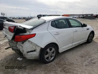 2014 Kia Optima LX with VIN KNAGM4A73E5494013, listed as a Copart auction lot 45327035 with 131,358 mi miles and Salvage Title. Bid and sale history available at carsss.com. Image 3.
