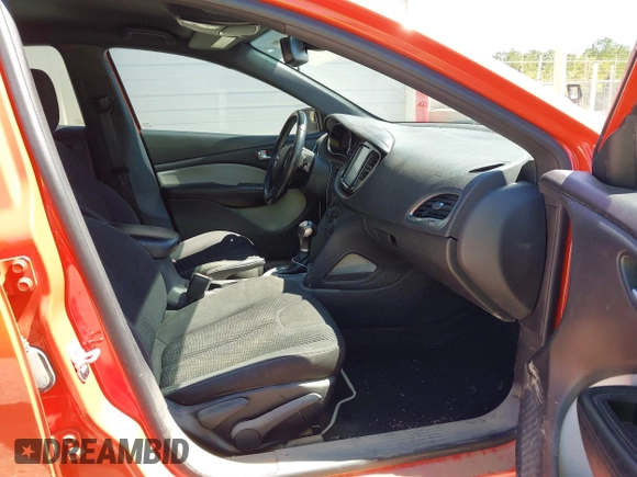 2015 Dodge Dart SXT with VIN 1C3CDFBB0FD310819, listed as a IAAI auction lot 41876558 with 138,502 mi miles. Bid and sale history available at carsss.com. Image 5.