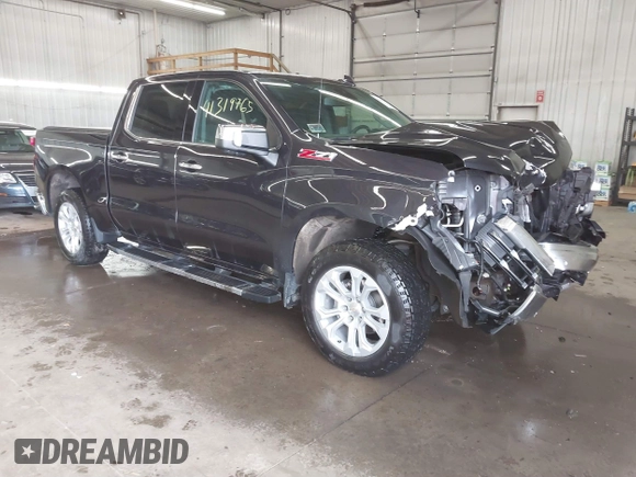 2023 Chevrolet Silverado 1500 LTZ with VIN 2GCUDGED3P1113448, listed as a IAAI auction lot 41319765 with 25,597 mi miles and . Bid and sale history available at DreamBid. Image 1.