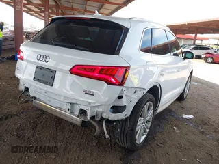 2018 Audi Q5 Premium Plus with VIN WA1BNAFY2J2218812, listed as a IAAI auction lot 41966425 with 67,530 mi miles. Bid and sale history available at carsss.com. Image 18.