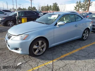 2010 Lexus IS 250C with VIN JTHFF2C28A2513423, listed as a IAAI auction lot 41455108 with 167,634 mi miles. Bid and sale history available at carsss.com. Image 17.