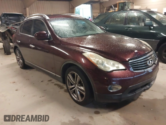 2011 Infiniti EX Journey with VIN JN1AJ0HP9BM801141, listed as a IAAI auction lot 41928045 with 171,122 mi miles. Bid and sale history available at carsss.com. Image 1.