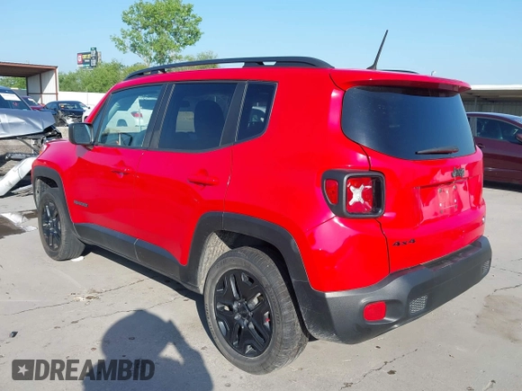 2018 Jeep Renegade Sport with VIN ZACCJBAB5JPH68218, listed as a IAAI auction lot 42084143 with 133,507 mi miles and . Bid and sale history available at DreamBid. Image 3.