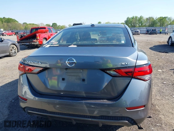 2020 Nissan Sentra SV with VIN 3N1AB8CV7LY245699, listed as a IAAI auction lot 41996373 with 35,625 mi miles and . Bid and sale history available at DreamBid. Image 16.