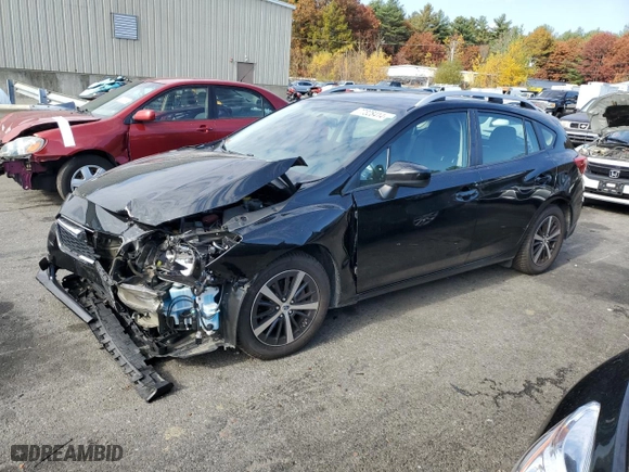 2019 Subaru Impreza Premium with VIN 4S3GTAC65K3707785, listed as a Copart auction lot 77328414 with 49,149 mi miles and Salvage Title. Bid and sale history available at carsss.com. Image 1.