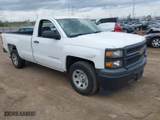 2014 Chevrolet Silverado 1500 Work Truck with VIN 1GCNCPEH3EZ237606, listed as a IAAI auction lot 41941066 with 211,260 mi miles. Bid and sale history available at carsss.com. Image 1.
