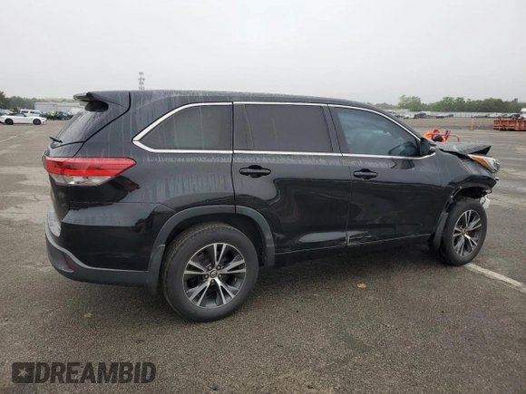 2018 Toyota Highlander LE z VIN 5TDBZRFH3JS871179, wystawiony jako Copart lot #59553235 z przebiegiem 130 069 mil mil oraz Szkoda całkowita • Salvage title. Historia ofert i sprzedaży dostępna na DreamBid. Obrazek 3.