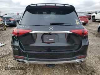 2023 Mercedes-Benz GLE 450 with VIN 4JGFB5KB8PA951630, listed as a Copart auction lot 44431765 with 36,810 mi miles and Salvage title. Bid and sale history available at DreamBid. Image 6.