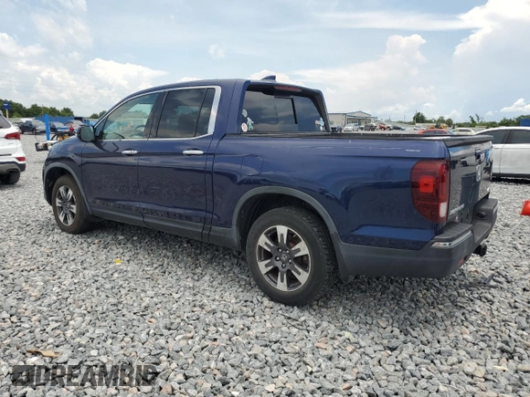 2019 Honda Ridgeline RTL-E with VIN 5FPYK3F76KB010613, listed as a Copart auction lot 60401125 with 90,492 mi miles and Salvage title. Bid and sale history available at DreamBid. Image 2.