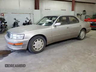1993 Lexus LS z VIN JT8UF11E0P0162428, wystawiony jako Copart lot #60914765 z przebiegiem 151 801 mil mil oraz Czysty tytuł • Clean title. Historia ofert i sprzedaży dostępna na DreamBid. Obrazek 1.
