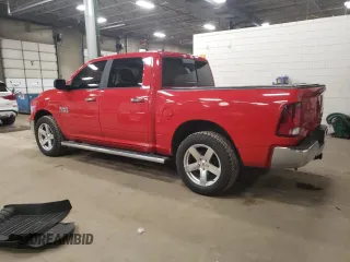 2018 Ram 1500 Big Horn with VIN 1C6RR7LG3JS263417, listed as a Copart auction lot 47841345 with 177,826 mi miles and Salvage Title. Bid and sale history available at carsss.com. Image 2.