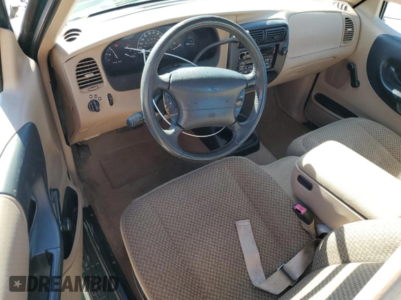 1999 Ford Ranger XL with VIN 1FTYR10VXXUA28191, listed as a Copart auction lot 75659254 with 72,719 mi miles and Salvage Title. Bid and sale history available at carsss.com. Image 8.