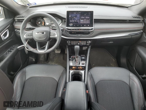 2023 Jeep Compass Trailhawk with VIN 3C4NJDDN2PT570613, listed as a Copart auction lot 53296045 with 14,978 mi miles and Salvage title. Bid and sale history available at DreamBid. Image 8.