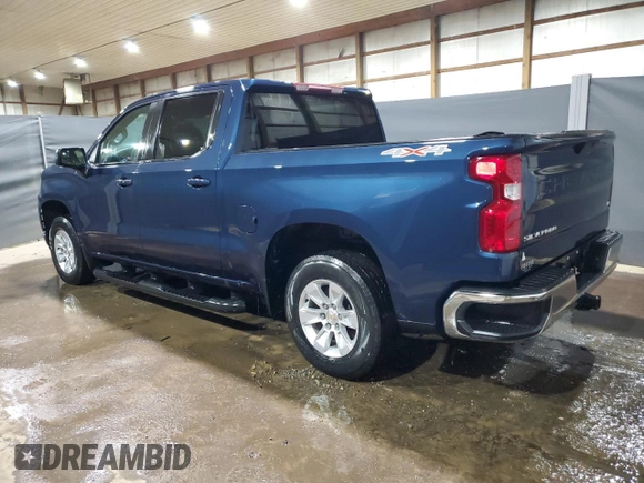 2021 Chevrolet Silverado 1500 LT with VIN 3GCUYDED8MG285934, listed as a Copart auction lot 43913615 with 59,760 mi miles and Clean Title. Bid and sale history available at DreamBid. Image 2.