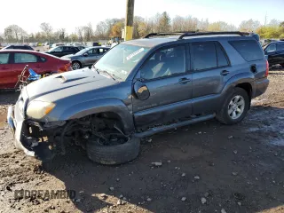 2007 Toyota 4Runner SR5 with VIN JTEBT14R470066202, listed as a Copart auction lot 52189585 with 282,632 mi miles and Salvage Title. Bid and sale history available at DreamBid. Image 1.