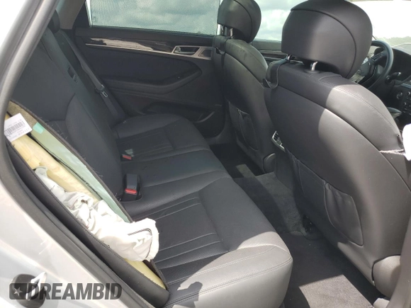 2018 Genesis G80 3.8L with VIN KMHGN4JE4JU281405, listed as a Copart auction lot 54934575 with 72,534 mi miles and Salvage title. Bid and sale history available at DreamBid. Image 10.