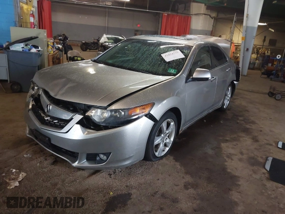 2010 Acura TSX with VIN JH4CU2F69AC013529, listed as a IAAI auction lot 41854755 with 175,855 mi miles. Bid and sale history available at carsss.com. Image 2.