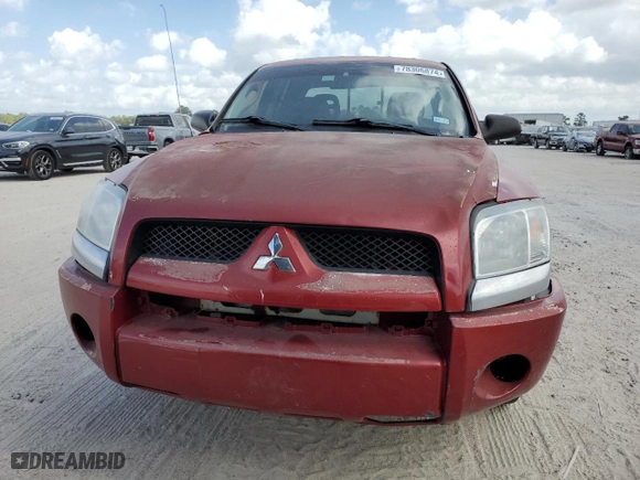 2006 Mitsubishi Raider LS with VIN 1Z7HC28K36S554727, listed as a Copart auction lot 78306874 with 0 miles and Clean Title. Bid and sale history available at carsss.com. Image 5.