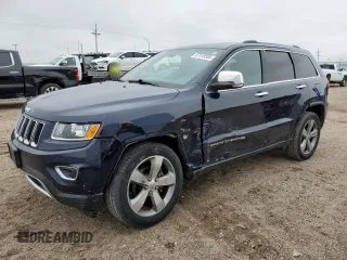 2014 Jeep Grand Cherokee Limited with VIN 1C4RJFBG8EC363573, listed as a Copart auction lot 57618565 with 120,988 mi miles and Salvage title. Bid and sale history available at DreamBid. Image 1.