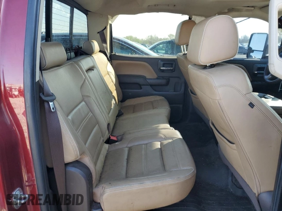 2017 GMC Sierra 1500 Denali with VIN 3GTU2PEC3HG120549, listed as a Copart auction lot 50585115 with 105,186 mi miles and Salvage Title. Bid and sale history available at DreamBid. Image 10.