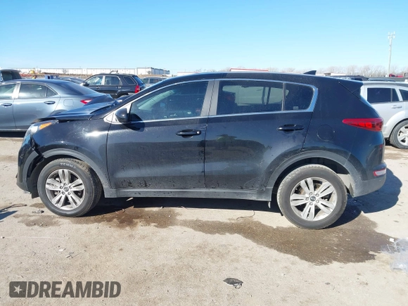 2019 Kia Sportage LX with VIN KNDPM3AC4K7534271, listed as a IAAI auction lot 41696261 with 71,386 mi miles. Bid and sale history available at carsss.com. Image 14.