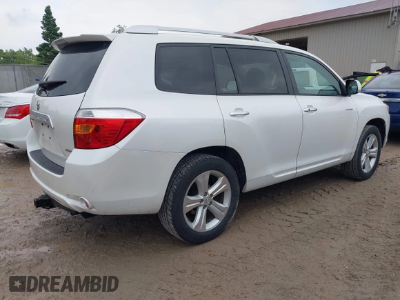 2010 Toyota Highlander Limited with VIN 5TDDK3EHXAS028897, listed as a IAAI auction lot 42347458 with 209,640 mi miles and . Bid and sale history available at DreamBid. Image 4.